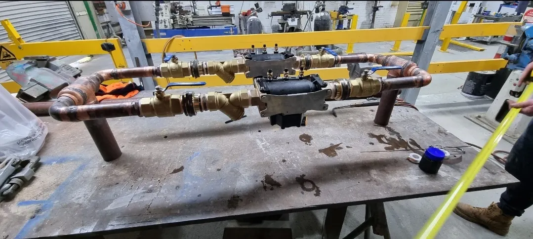 Backflow Manifold Bench - PVS Plumbing